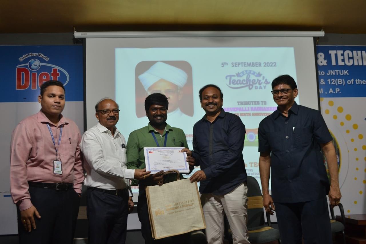 Dadi Institute of Engineering and Technology (Autonomous) Visakhapatnam Teacher's Day photo 8
